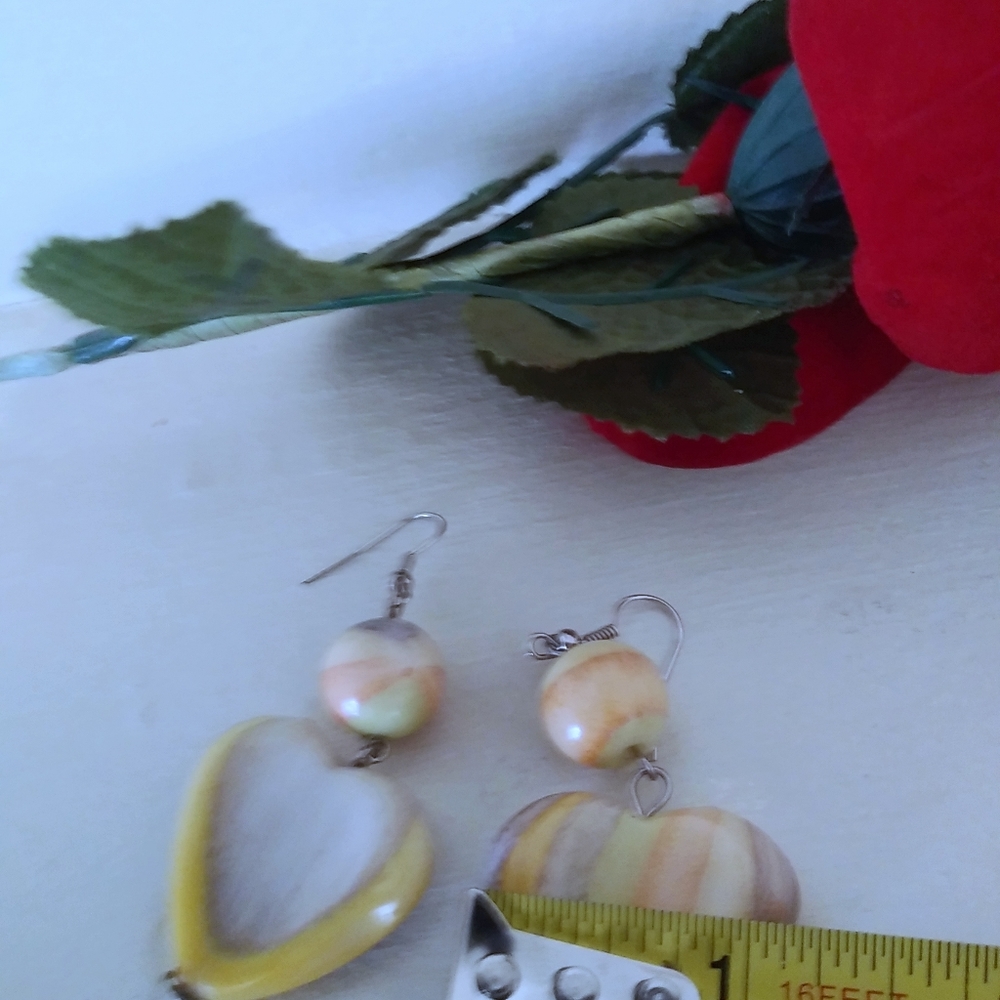 Heart earrings - Picture 4 of 4